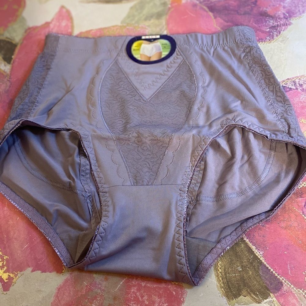 Lacy assorted embroidery floral design panties XL